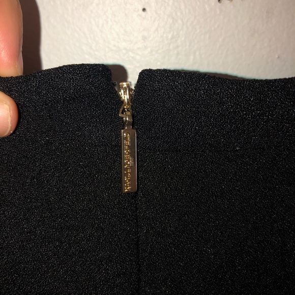 Karl Lagerfeld Cut Out Lace Trimmed Dress - Picture 6 of 6